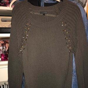 Studded Sweater